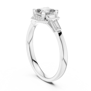 Rediant Center Solitary Ring